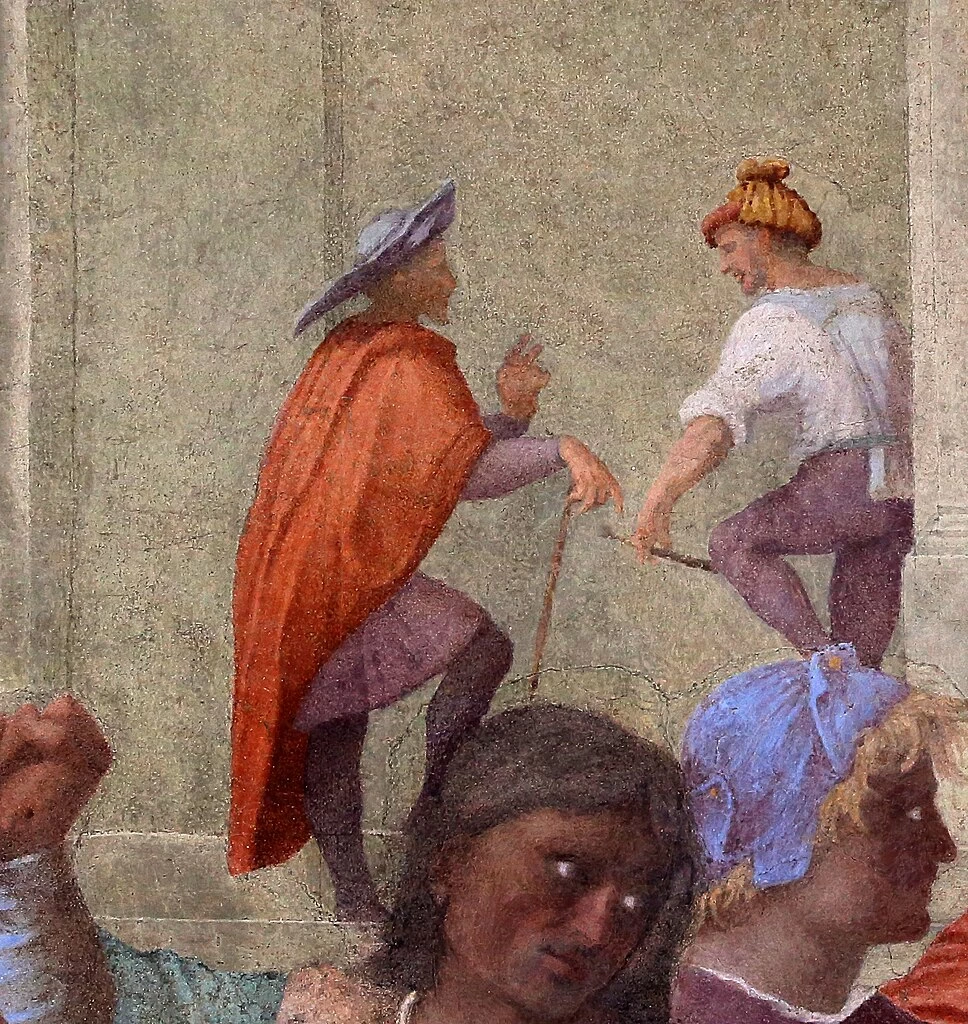 Sposalizio della Vergine - Santissima Annunziata Firenze, dettaglio 2